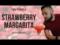 How To Make A Frozen Strawberry Margarita Strawberry Margarita Recipe With AJMIXOLOGY