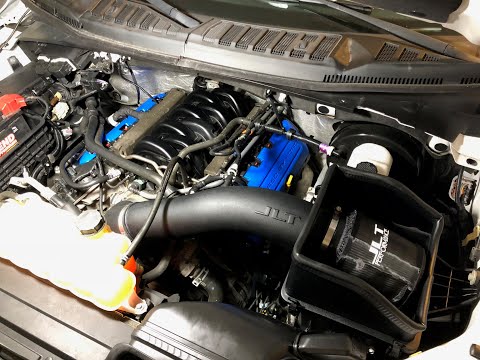 F-150 Ford Performance Coil Cover Install! (2015 5.0L Coyote)(plus JLT Intake Sound Clips)