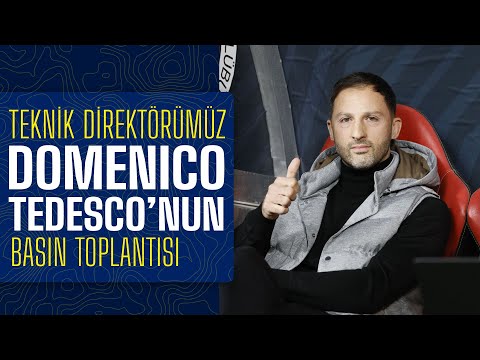 Teknik Direktörümüz Domenico Tedesco'nun Maç Sonu Basın Toplantısı | Fenerbahçe 2-0 Galatasaray