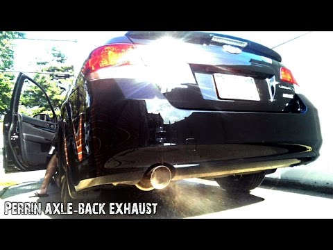 2014 Subaru Legacy 2.5i - Perrin Axle-Back Exhaust 10,000 Miles Update