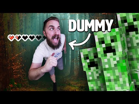 Minecraft ETERNAL NIGHT Village SPEED RUN |VS| a Dummy