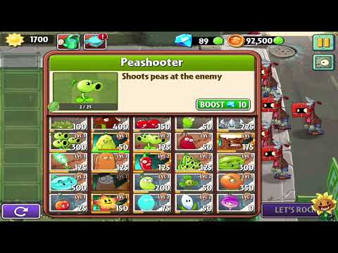 EXPLODE-O-NUT vs BRICKHEAD ZOMBIES - MODERN DAY 36-39 LEVELS - Walkthrough - Plants vs Zombies 2