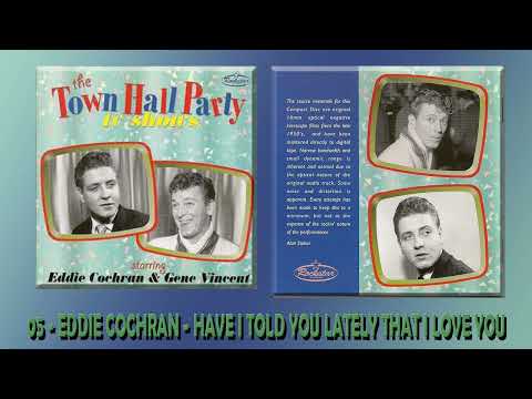 EDDIE COCHRAN & GENE VINCENT- HALL PARTY