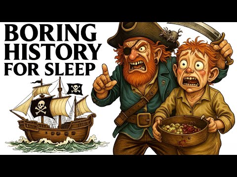 The Horrible Life of Pirates (You Wouldn’t Survive) | Boring History for Sleep