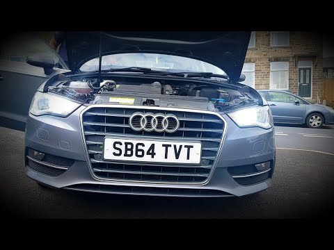 Audi A3 2014 8V LED High Beam Install