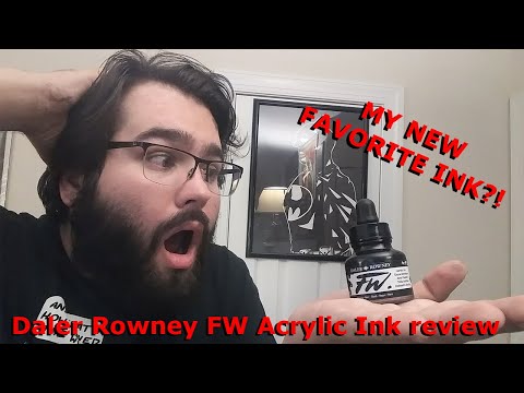 Daler Rowney FW Acrylic Ink review