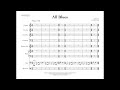 "All Blues" arranged by Mike Conrad