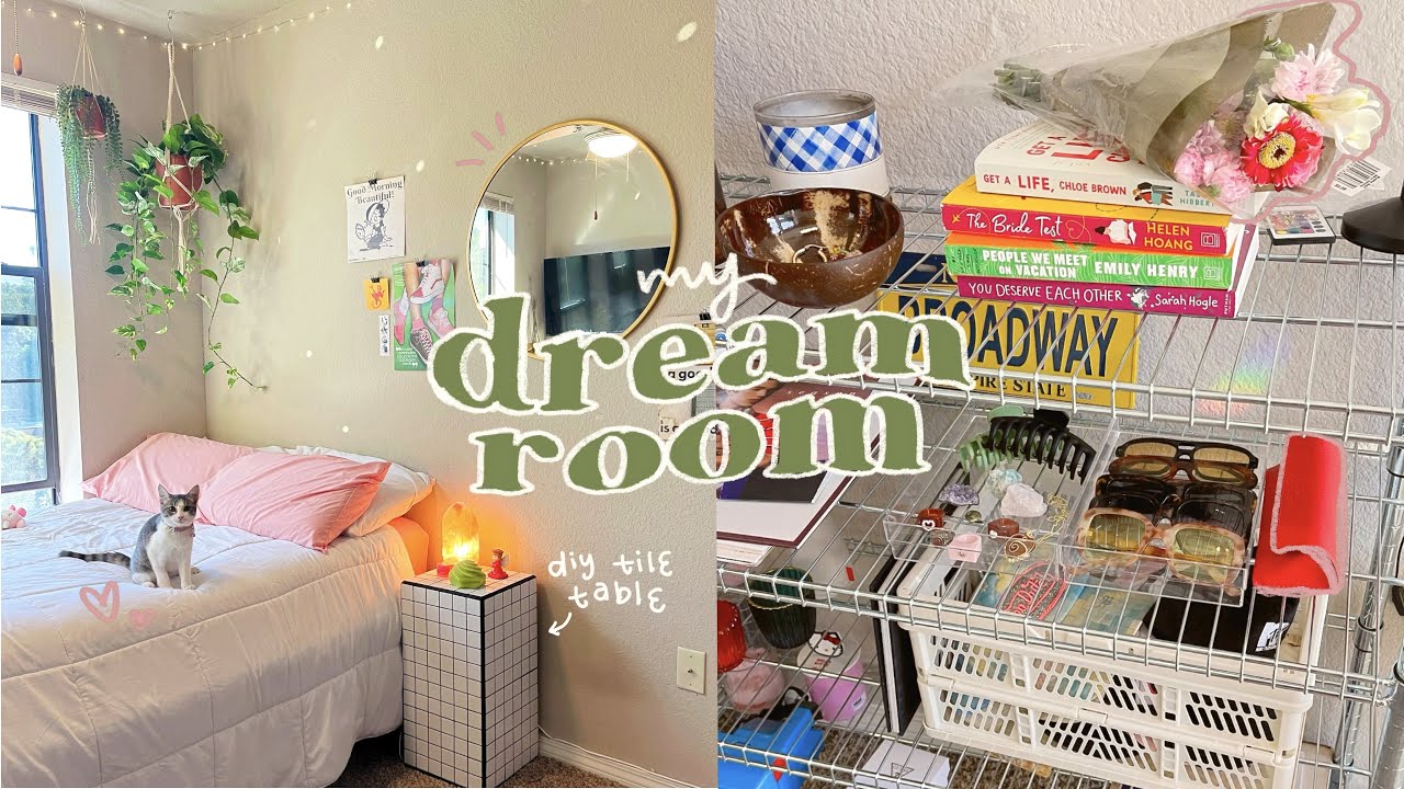 BEDROOM MAKEOVER + TOUR // MOVING IN, DECORATING, & NEW KITTEN