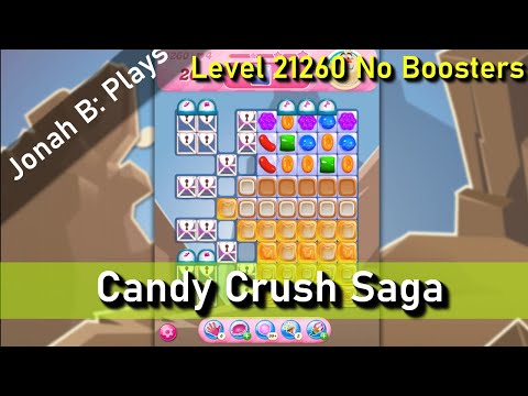 Candy Crush Saga Level 21260 No Boosters