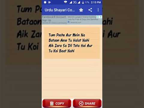 Urdu Shayri Collection Video