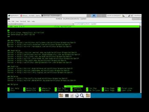 Get Fastest Mirrors in Arch Linux