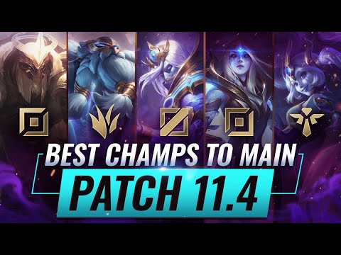 3 BEST Champions To MAIN For EVERY ROLE in Patch 11.4 - League of Legends
