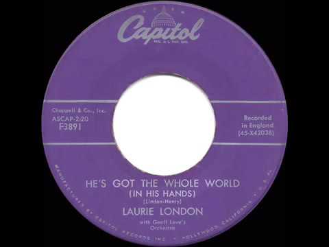 1958 HITS ARCHIVE  He’s Got The Whole World In His Hands   Laurie London a #1 record