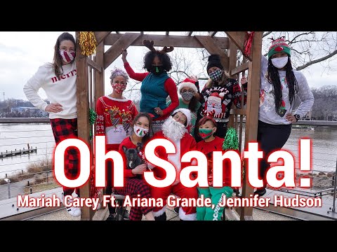 Oh Santa   Mariah Carey Ft  Ariana Grande, Jennifer Hudson | Dance Chakaboom Fitness Choreography