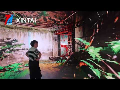 World’s First Five-Sided Immersive Carbon Fiber Acoustic-Transparent Surround Sound LED Display
