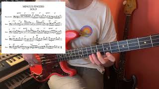 Mingus Fingers - Bass Solo