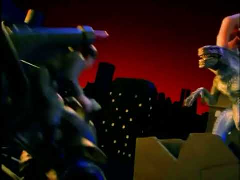 Godzilla Combat Claw Action Figure Trendmaster Toy Commercial