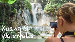 The MOST beautiful waterfall in SE Asia | Kuang Si, Luang Prabang (4K)
