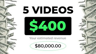 Earn $80 Per Video You Watch For Free! (UNLIMITED) | Make Money Online 2023