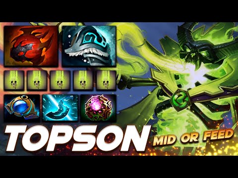 Topson Pugna - Mid or Feed - Dota 2 Pro Gameplay [Watch & Learn]