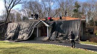 Watch video: Roof Replacement- Melville, NY