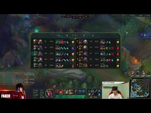 SKT T1 FAKER DARIUS VS MASTER YI-TARIC MID // KOREAN RANK // PATCH 8.12
