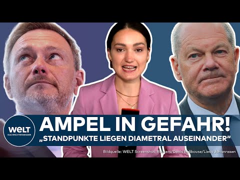 Video Thumbnail: DEUTSCHLAND: Neue Eskalation im Haushaltsstreit um Schuldenbremse! Zerbricht die Ampel-Koalition?