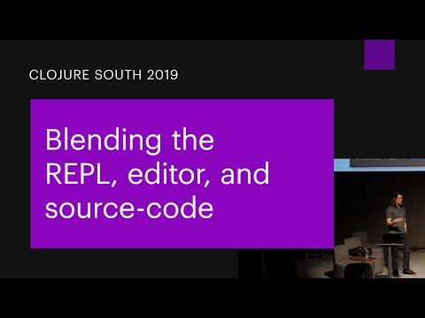 Blending the REPL, editor, and source-code | Maurício Eduardo Chicupo Szabo | Clojure South 2019