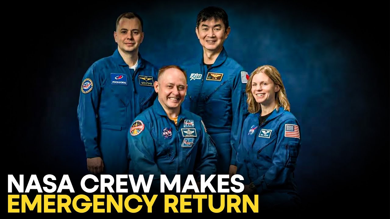 NASA LIVE: NASA’s Crew 11 Leaves Space Station After Medical Emergency | WION