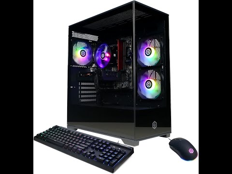 CyberPowerPC Gamer Xtreme VR Gaming PC, Intel Core i5-13400F 2.5GHz, GeForce RTX 5060 8GB, 16GB DDR5, 1TB PCIe 4.0 SSD, WiFi Ready & Windows 11 Home (GXiVR8060A40) video review thumbnail