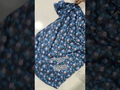 Digital printed Goa print shirt fabric