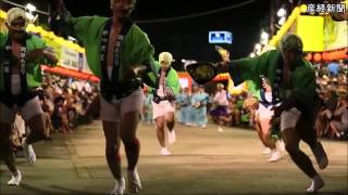 阿波踊りとEXILEを組み合わせてみました
