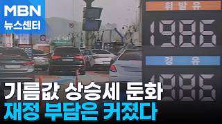 3차 최고가격제 사흘째…기름값 상승세 둔화됐지만 재정 부담 커져 [MBN 뉴스센터]