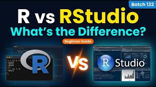 Batch 132: what is the difference between R and R studio