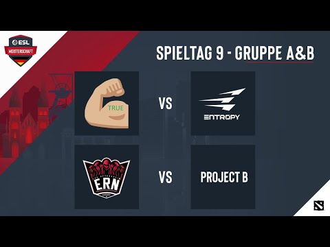 Dota2 - True Pumpers vs Entropy Gaming & ERN vs Project B | ESL Herbstmeisterschaft 2021