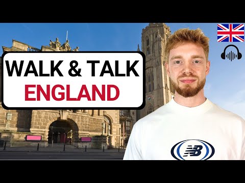 British English Podcast | 48-Minute Walk & Talk (Modern RP)