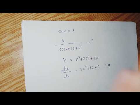 بالعربي Root locus || examples