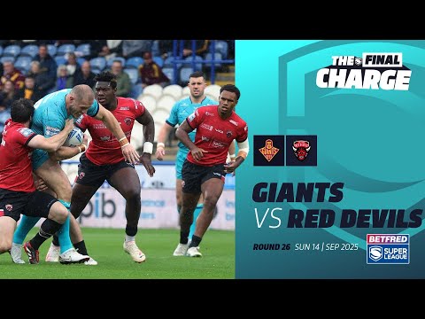 Highlights | Huddersfield Giants v Salford Red Devils | 2025 Betfred Super League, Round 26