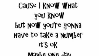 Katy Perry one of the boys (Lyrics on Screen)