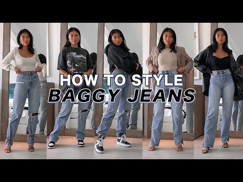HOW TO STYLE BAGGY JEANS | Casual Streetstyle &...