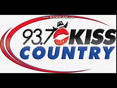 KSKS "93.7 Kiss Country" Station ID June 16, 2019 10:06am