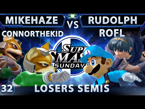 SSS 32 - Rudolph & ROFL Blue Vs JJs Mike Haze & Connor Green SSBM - Losers Semis - Smash Melee