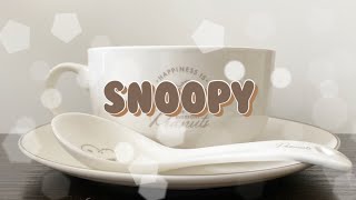 【韓国 スヌーピー】可愛いお皿セット購入