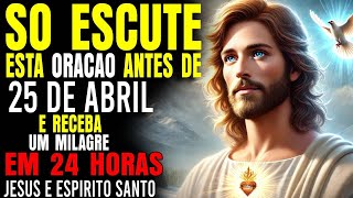 ✨3 HORAS para Receber seu Grande Milagre (Oração #38) 🙏🏻 EFFATÁ com Jesus e o Espírito Santo