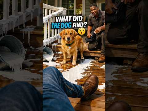 The Porch Secret the Dog Refused to Ignore 😲