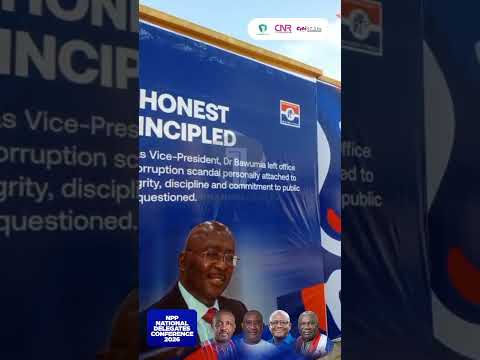 NPP Conference: Dr. Mahamudu Bawumia Gets Special Spotlight at NPP Conference