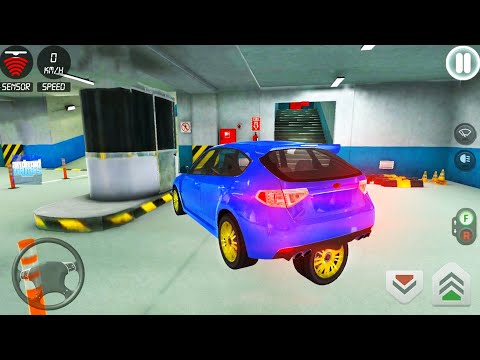 5th Wheel Cars Drive #4 Pickup and SUV - Underground Parking Simulator - Android Gameplay