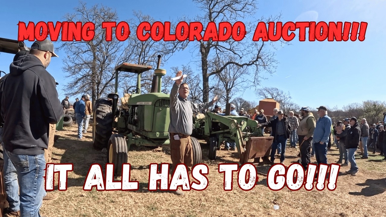 Huge OK Farm Auction! They are moving to Colorado & everything must go!!