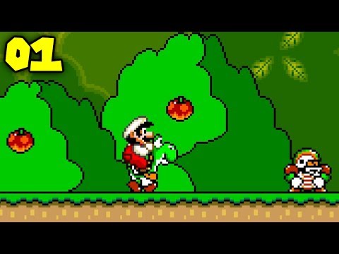 Super Mario World - 100% Walkthrough - Yoshi's Island