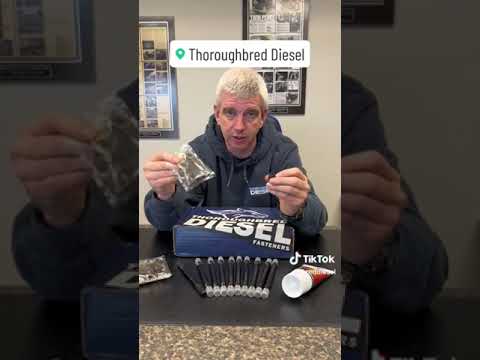 THIS is why you need Thoroughbred Diesel HEAD STUDS! #shorts #diesel #trucks